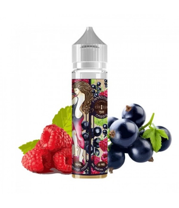 FRAMBOISE CASSIS 0MG 50ML CURIEUX