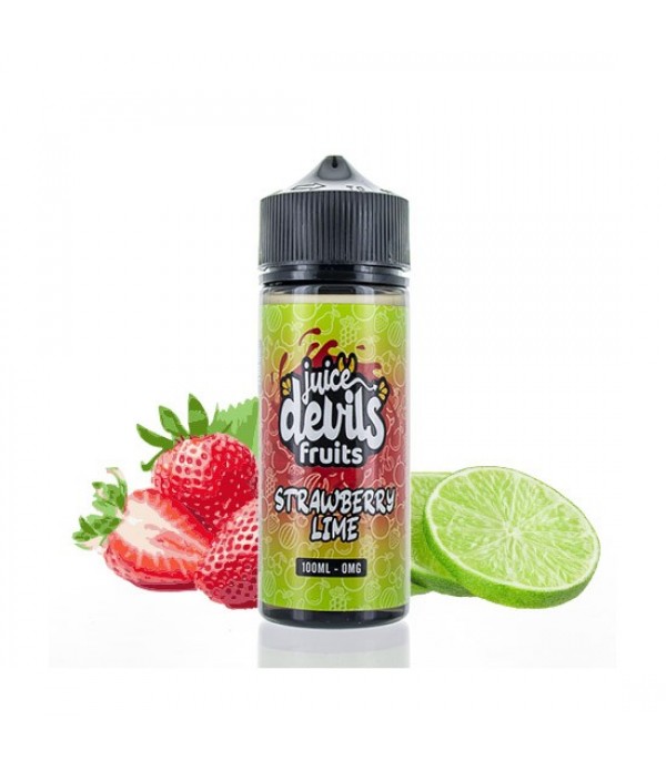 STRAWBERRY LIME 0MG 100ML JUICE DEVILS