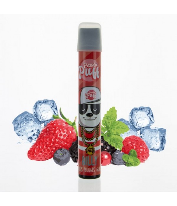 PANDA PUFF BILLY FRUITS ROUGES GLACES