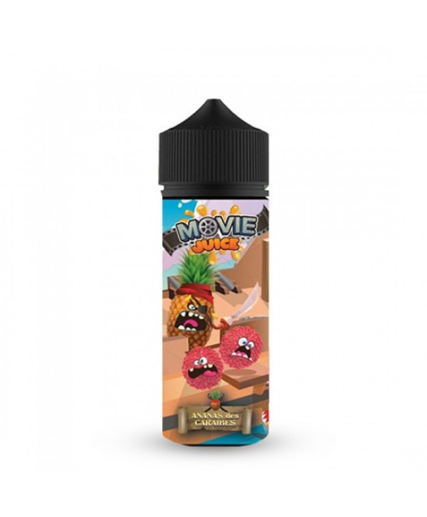 ANANAS DES CARAÏBES 0MG 100ML MOVIE JUICE