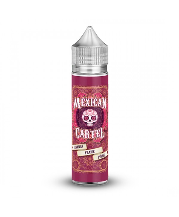 ANANAS FRAISE PÊCHE 0MG 50ML MEXICAN CARTEL
