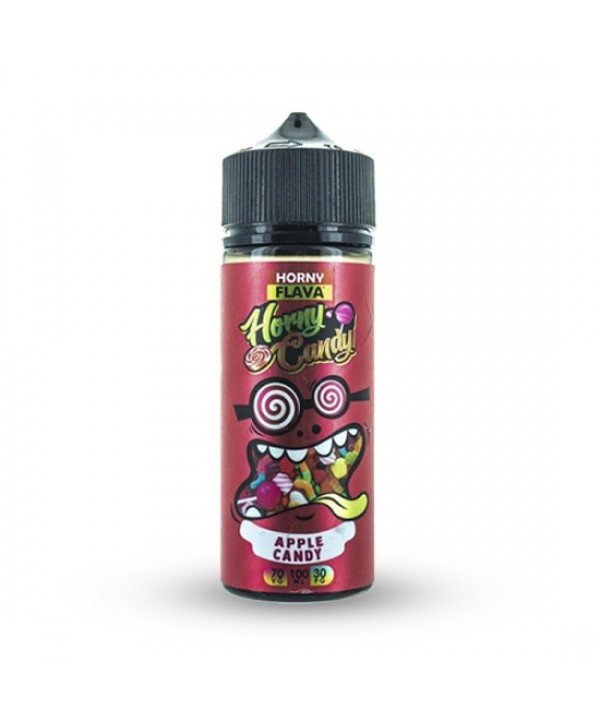 APPLE CANDY 0MG 100ML HORNY FLAVA