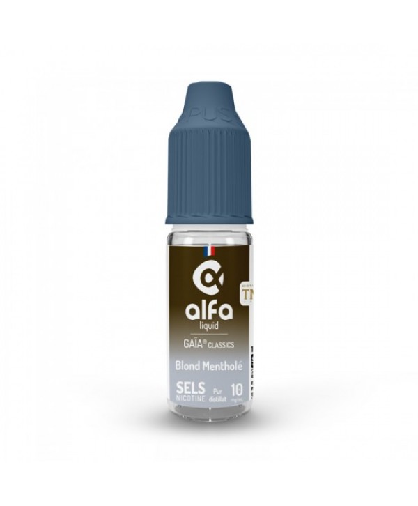 BLOND MENTHOLE GAIA CLASSICS SEL DE NICOTINE 10ML ALFALIQUID